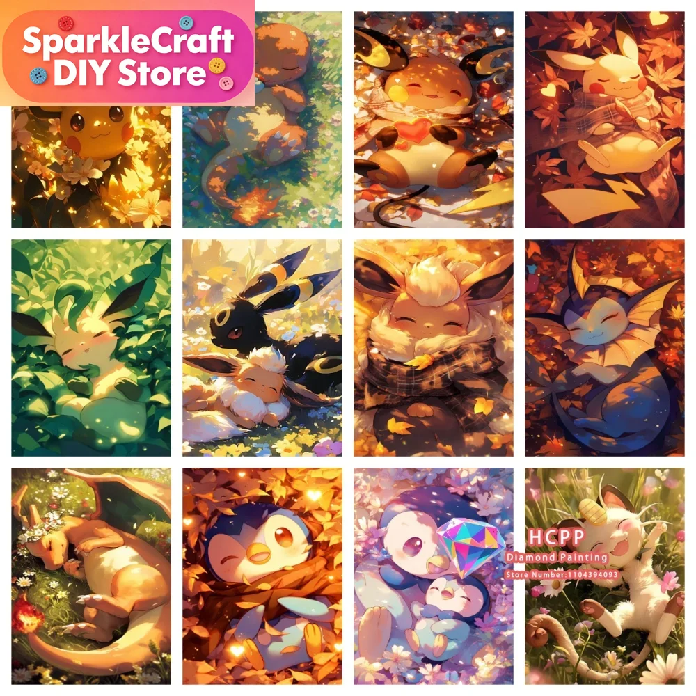 1pc frameloze Cartoon Pokemon  - Resin Craft Kit recensie en prijs